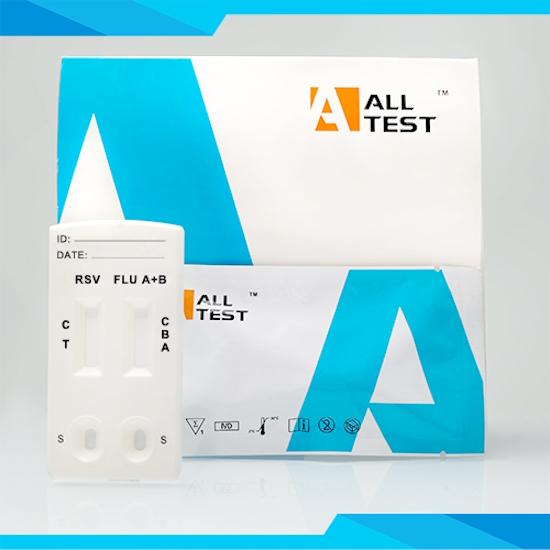Швидкий тест на антиген COVID-19/грипу А+В/RSV/аденовірусу/M.pneumoniae,AllTest
